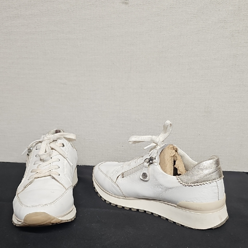 CAPRICE LACE-UP ZIP SIDE WOMENS SNEAKERS BFPM-10-262